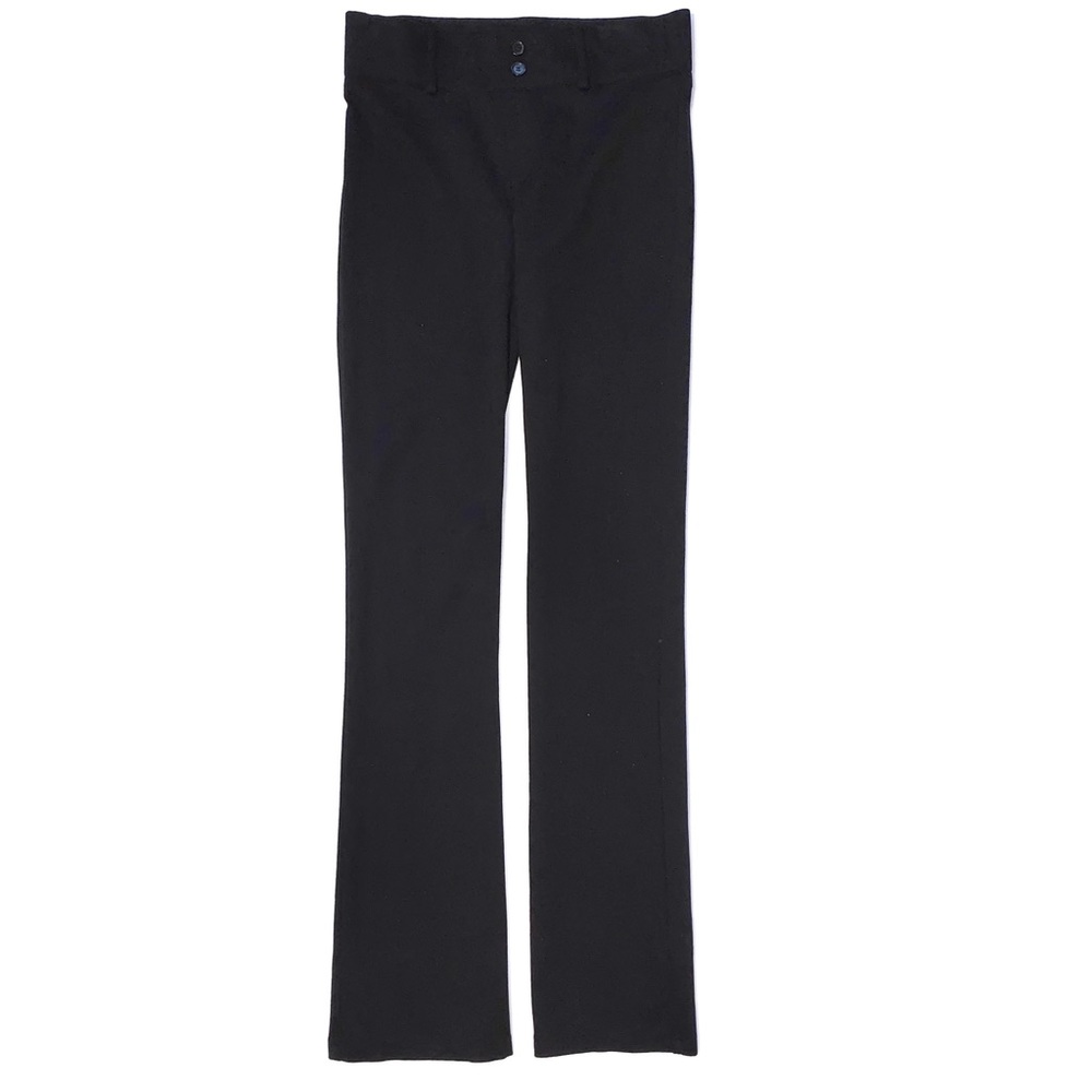 ALYX Pull-On Ponte Pants Faux Closure Black Small